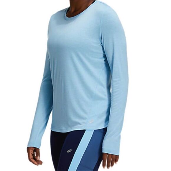 ASICS - LONG SLEEVE HEATHER TOP - Picture 3 of 5